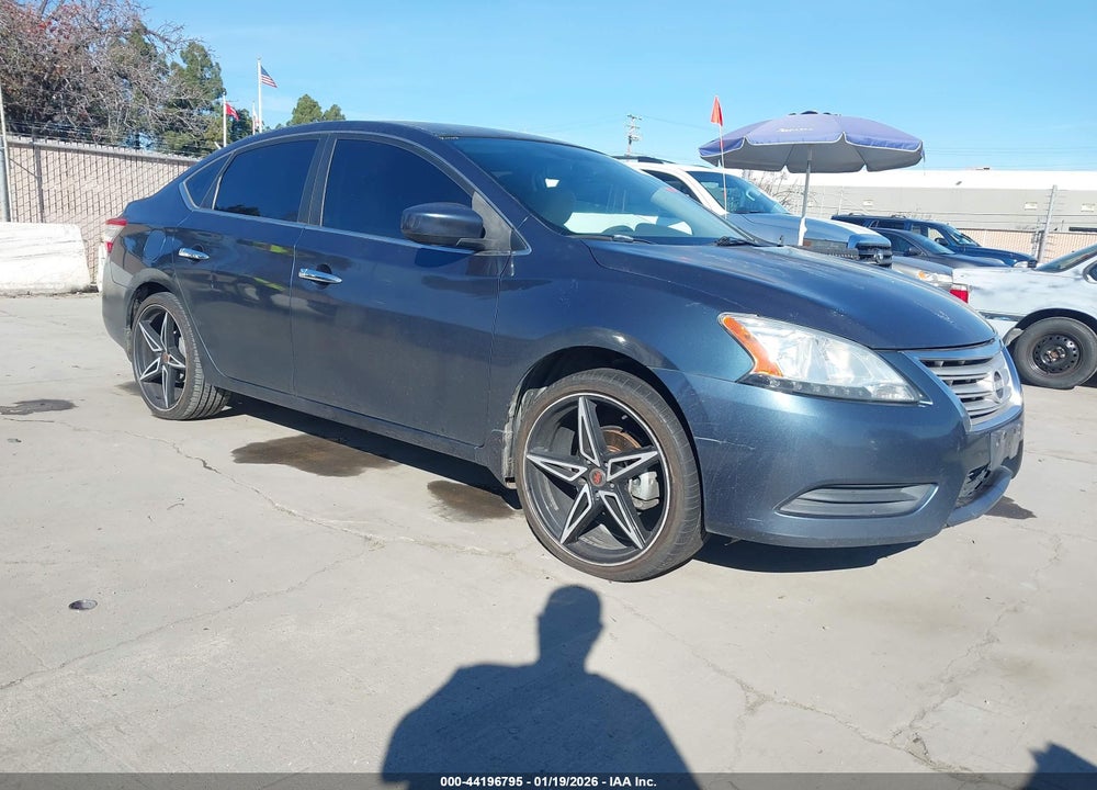2014 NISSAN SENTRA S VIN: 3N1AB7AP1EY310130