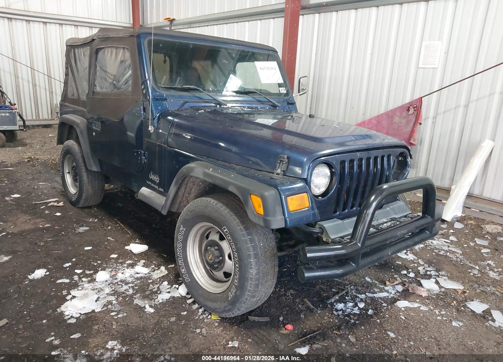 2004 JEEP WRANGLER SE VIN: 1J4FA29134P717420
