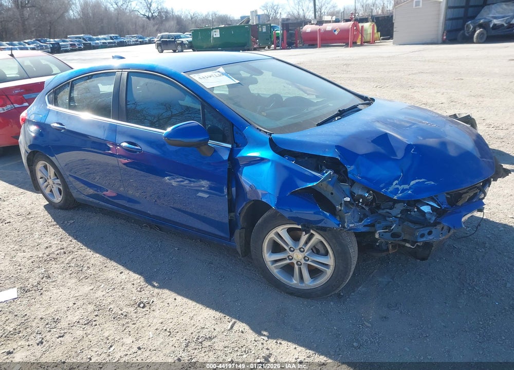 2017 CHEVROLET CRUZE LT AUTO VIN: 3G1BE6SM9HS522944