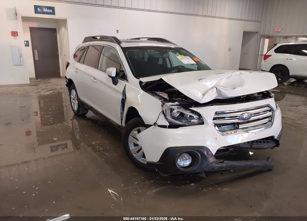 2016 SUBARU OUTBACK 2.5I PREMIUM VIN: 4S4BSBHC7G3339274