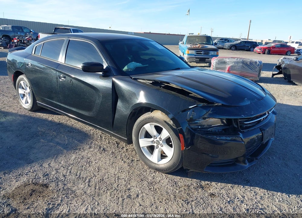 2016 DODGE CHARGER SE VIN: 2C3CDXBG8GH109286