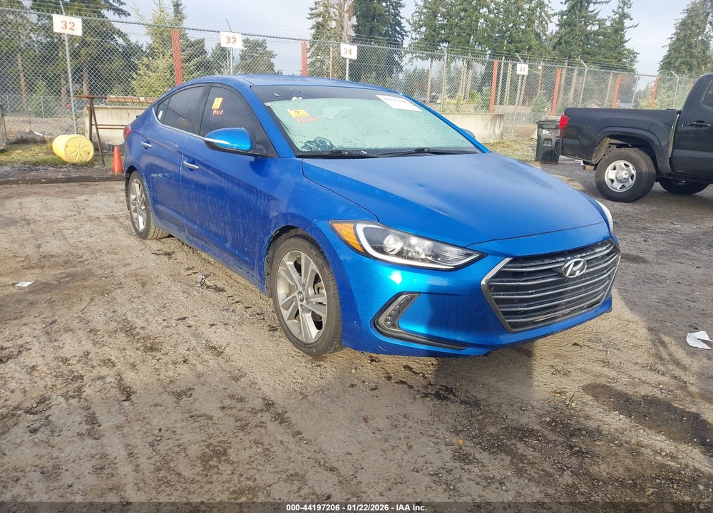 2017 HYUNDAI ELANTRA LIMITED VIN: KMHD84LF3HU358629