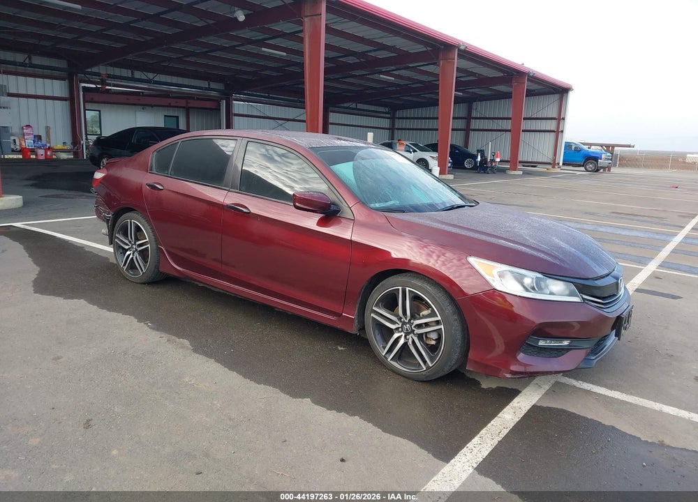 2017 HONDA ACCORD SPORT VIN: 1HGCR2F55HA116562