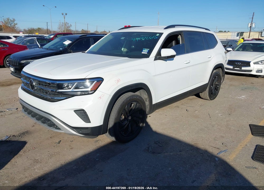 2022 VOLKSWAGEN ATLAS 3.6L V6 SE W/TECHNOLOGY VIN: 1V2WR2CA1NC521796