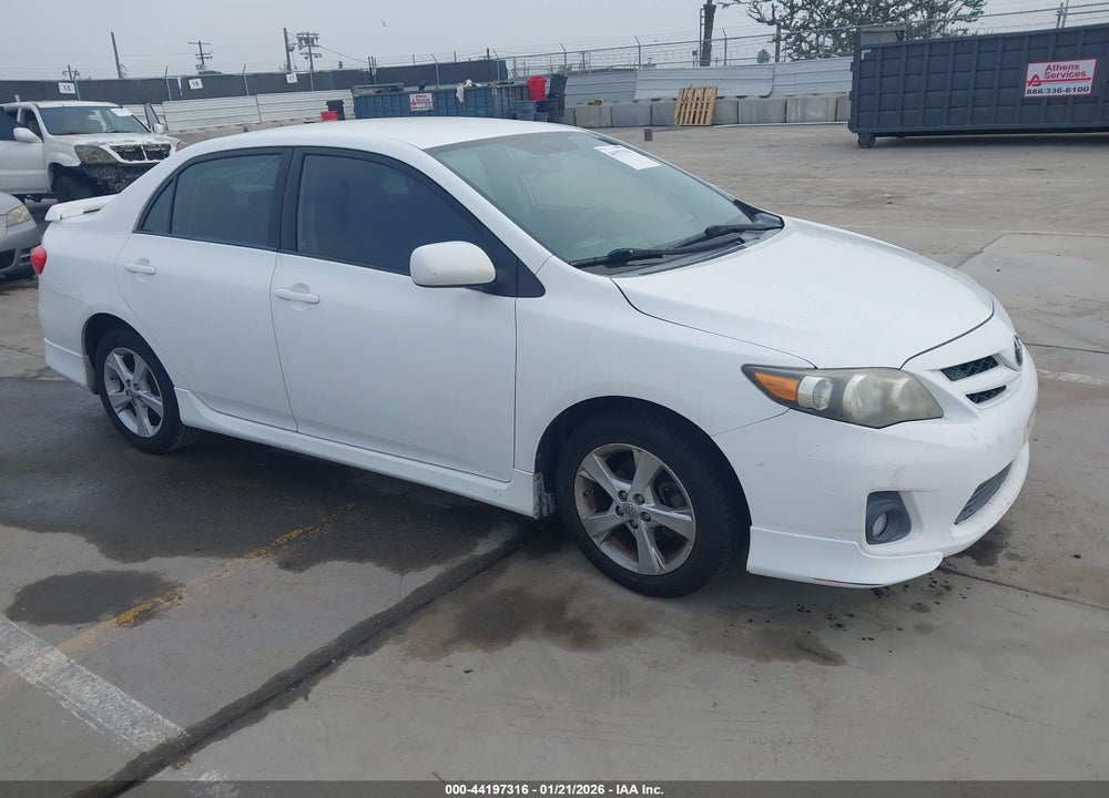 2011 TOYOTA COROLLA S VIN: 2T1BU4EE7BC652809