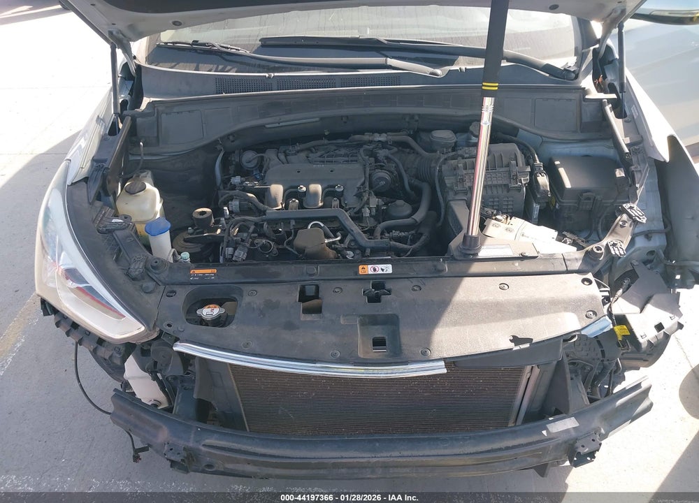 2013 HYUNDAI SANTA FE GLS VIN: KM8SN4HF3DU019338