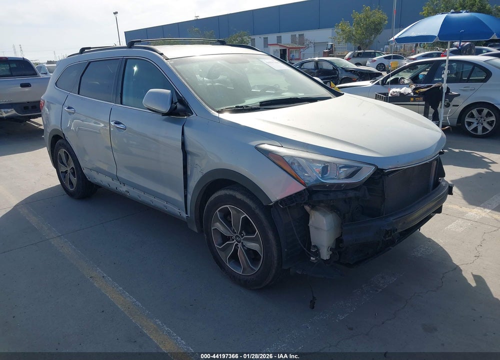 2013 HYUNDAI SANTA FE GLS VIN: KM8SN4HF3DU019338
