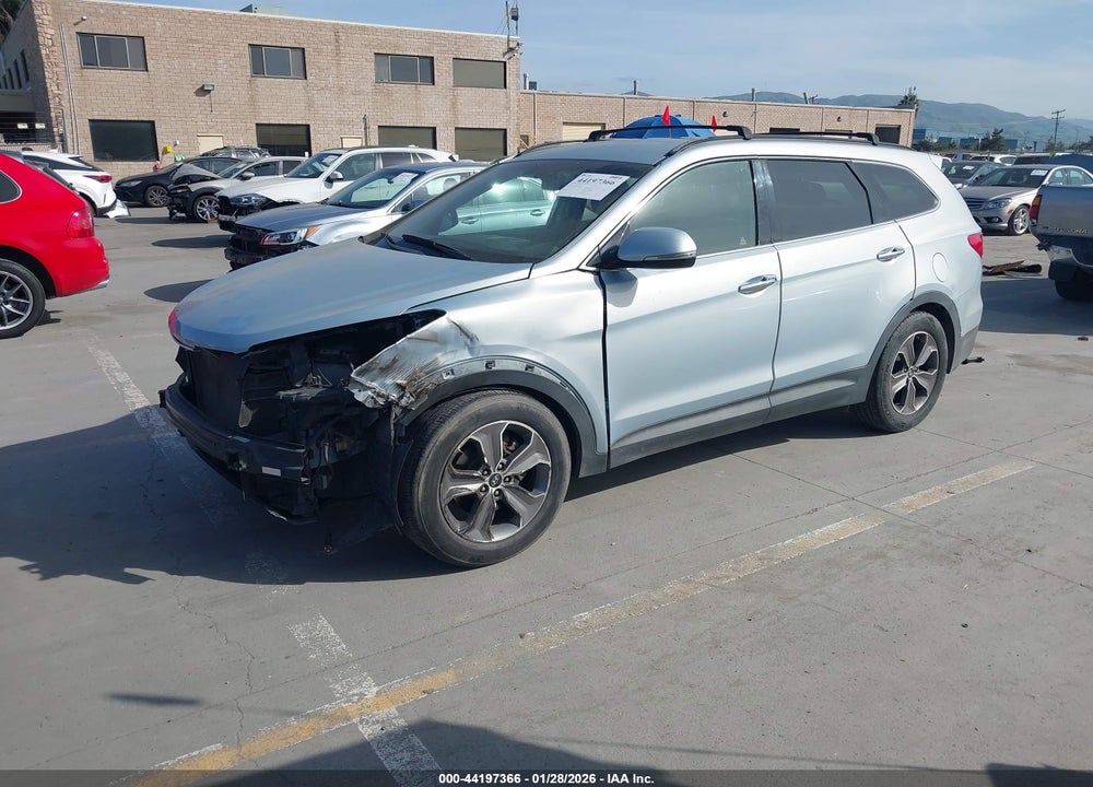 2013 HYUNDAI SANTA FE GLS VIN: KM8SN4HF3DU019338