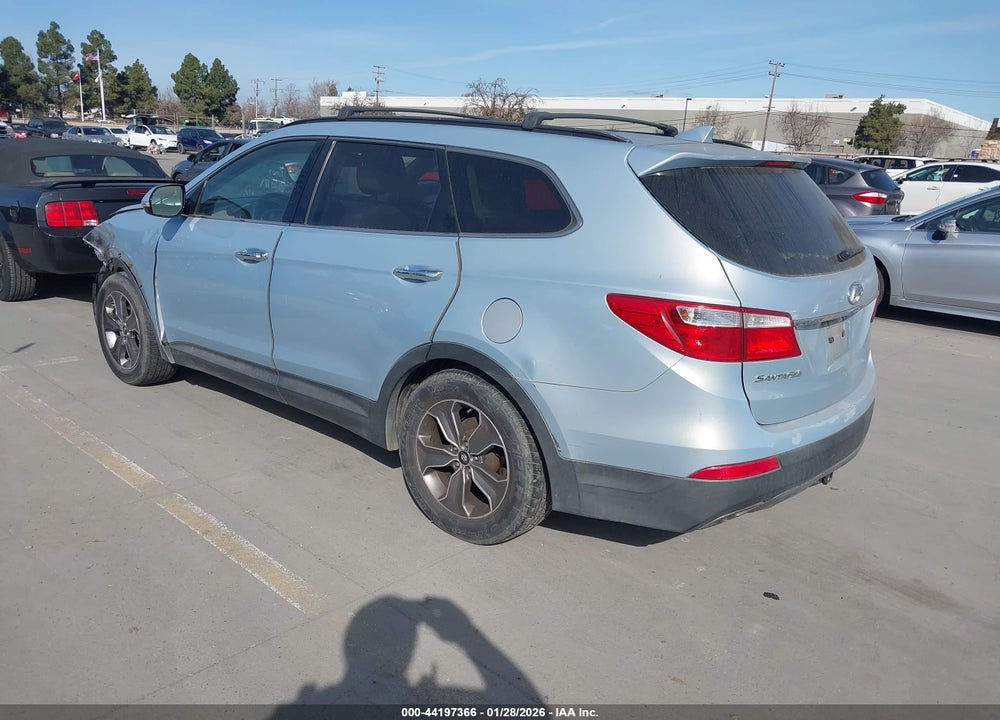 2013 HYUNDAI SANTA FE GLS VIN: KM8SN4HF3DU019338