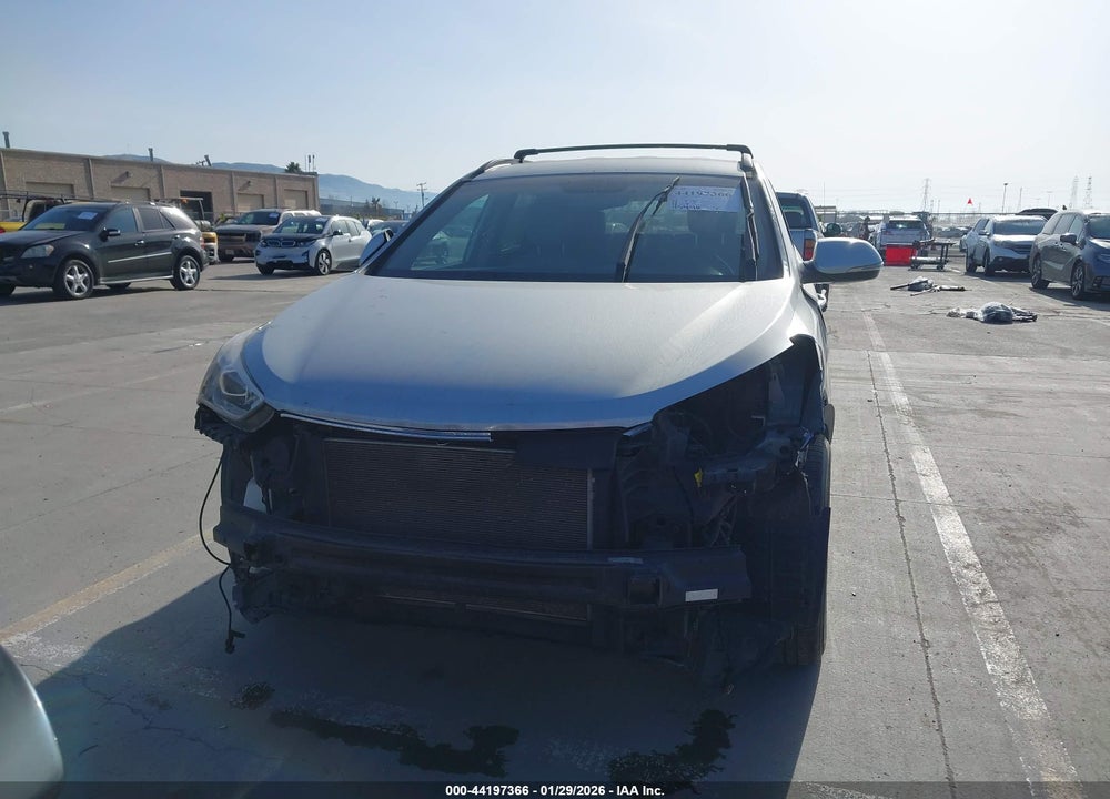 2013 HYUNDAI SANTA FE GLS VIN: KM8SN4HF3DU019338