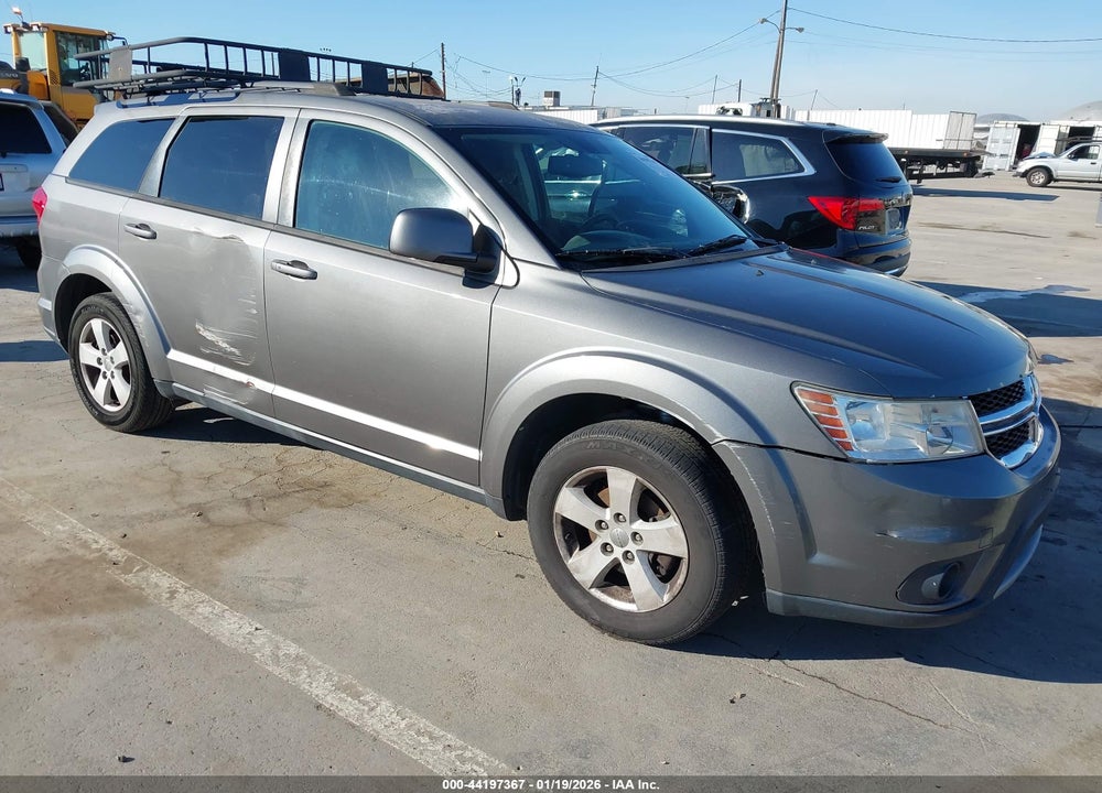 2012 DODGE JOURNEY SXT VIN: 3C4PDCBG1CT297401