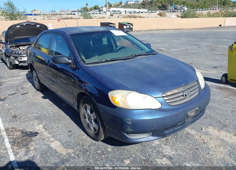 2004 TOYOTA COROLLA LE VIN: JTDBR32E742047514