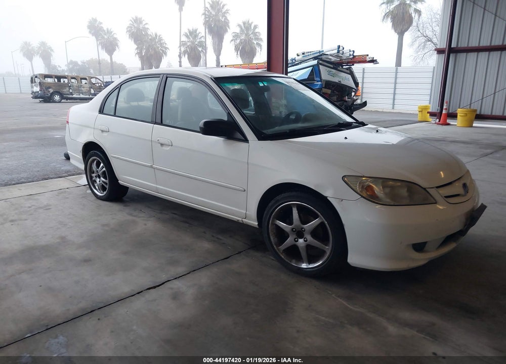2004 HONDA CIVIC LX VIN: JHMES16564S001655