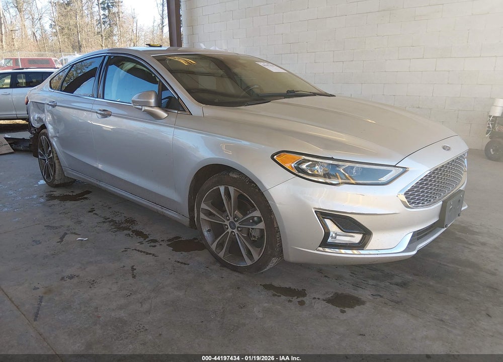 2019 FORD FUSION TITANIUM VIN: 3FA6P0D99KR207638