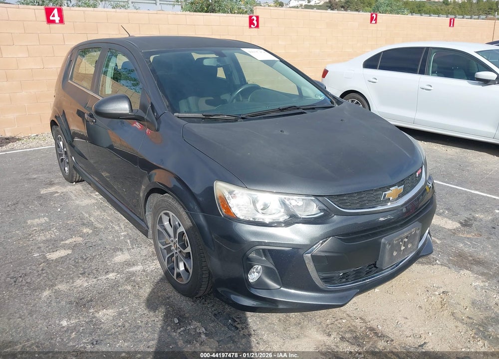 2017 CHEVROLET SONIC LT AUTO VIN: 1G1JD6SB4H4132489