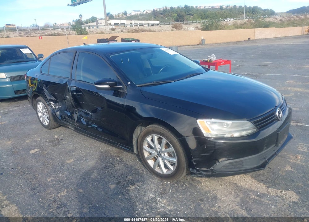 2012 VOLKSWAGEN JETTA 2.5L SE VIN: 3VWDP7AJ6CM013458