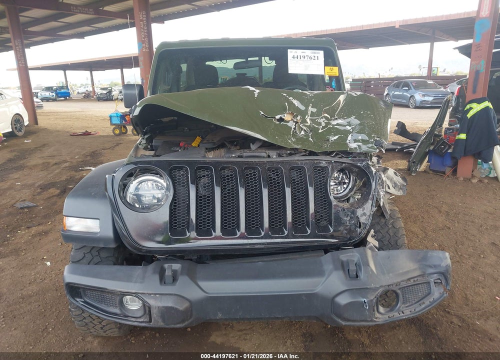 2021 JEEP WRANGLER UNLIMITED WILLYS 4X4 VIN: 1C4HJXDG2MW855785