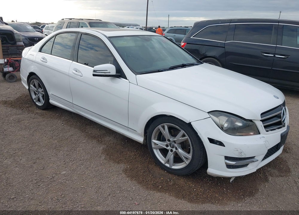 2014 MERCEDES-BENZ C-CLASS C 250 SPORT VIN: WDDGF4HBXEA956233
