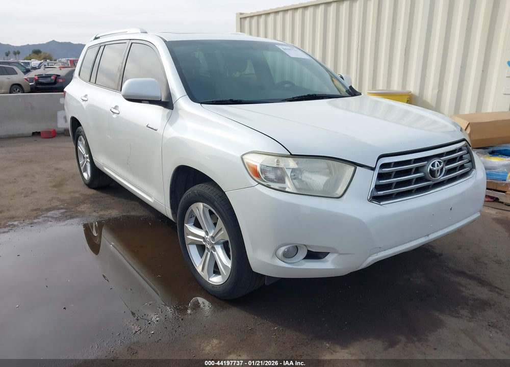 2008 TOYOTA HIGHLANDER LIMITED VIN: JTEES42A982100669