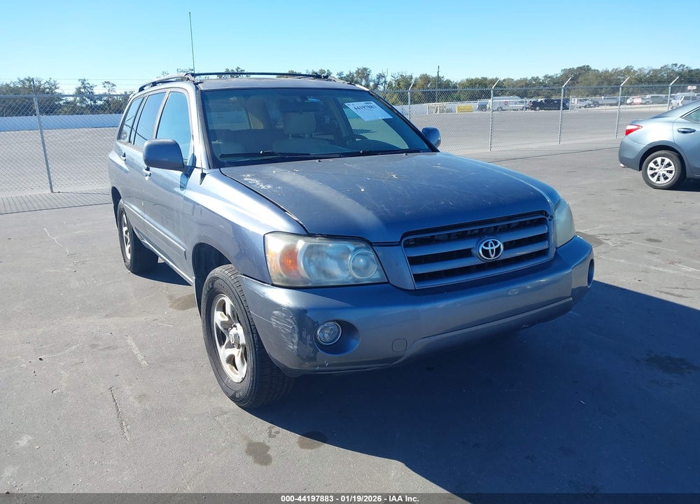 2007 TOYOTA HIGHLANDER VIN: JTEGD21A070170807