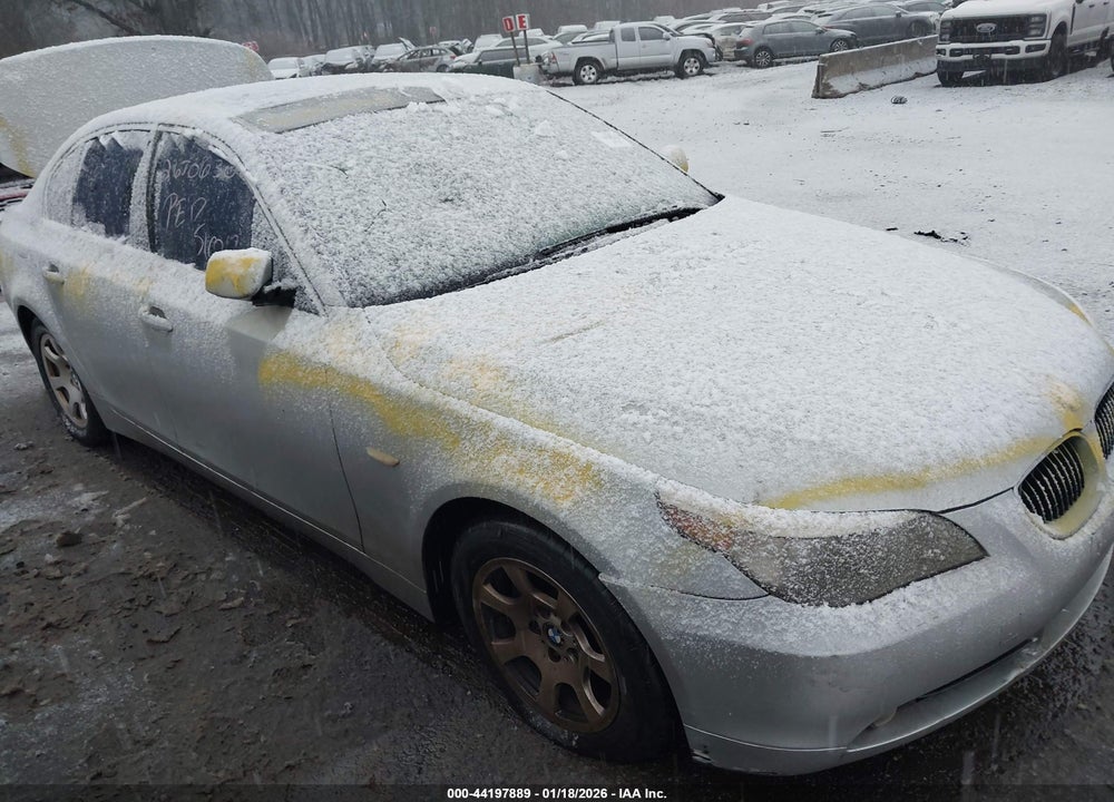 2004 BMW 525I VIN: WBANA53564B848575