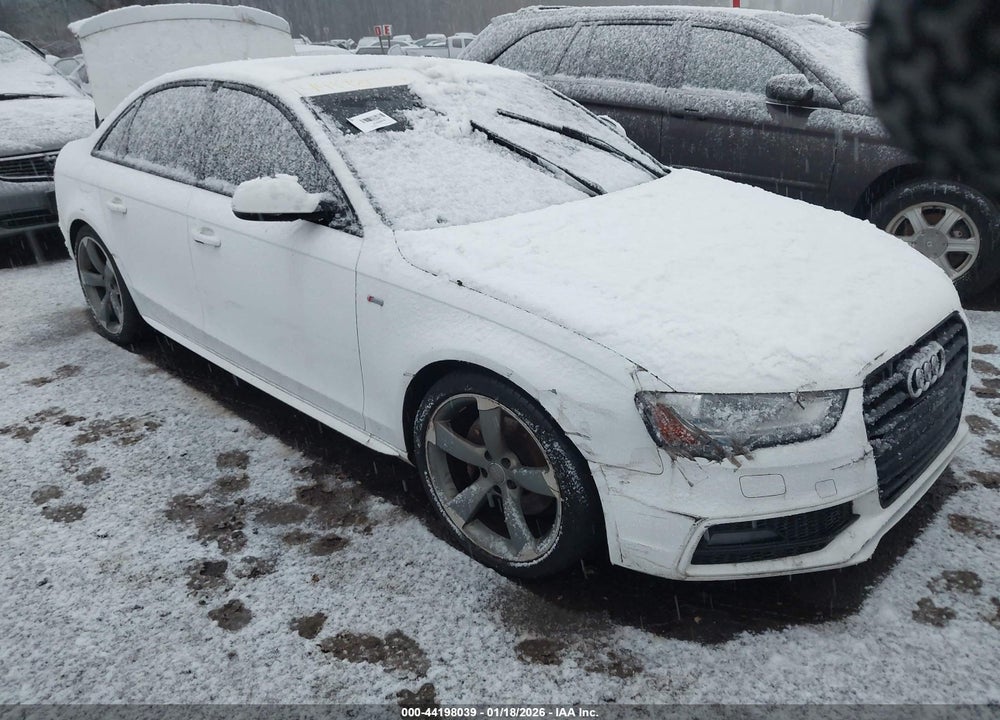 2014 AUDI A4 2.0T PREMIUM VIN: WAUEFAFLXEN020775