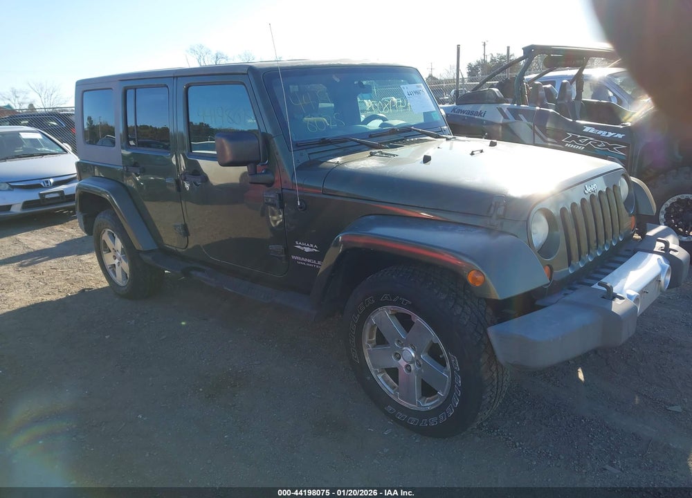 2008 JEEP WRANGLER UNLIMITED SAHARA VIN: 1J4GA59148L572603