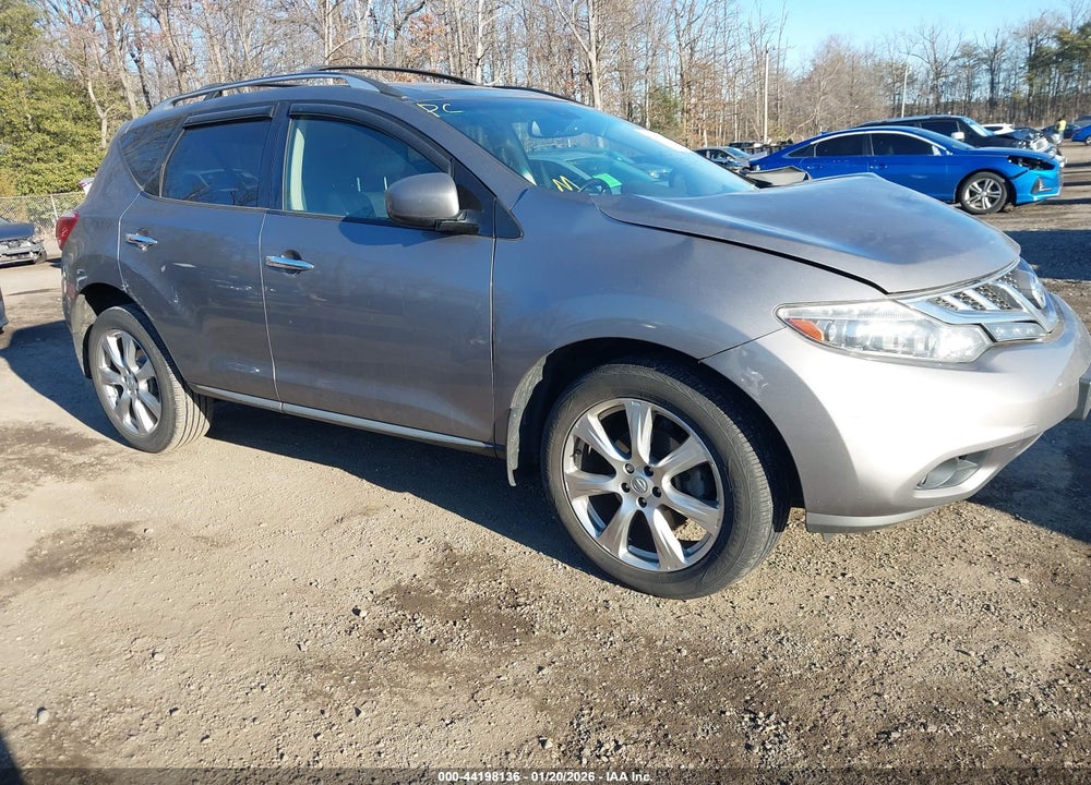 2012 NISSAN MURANO LE VIN: JN8AZ1MWXCW218113