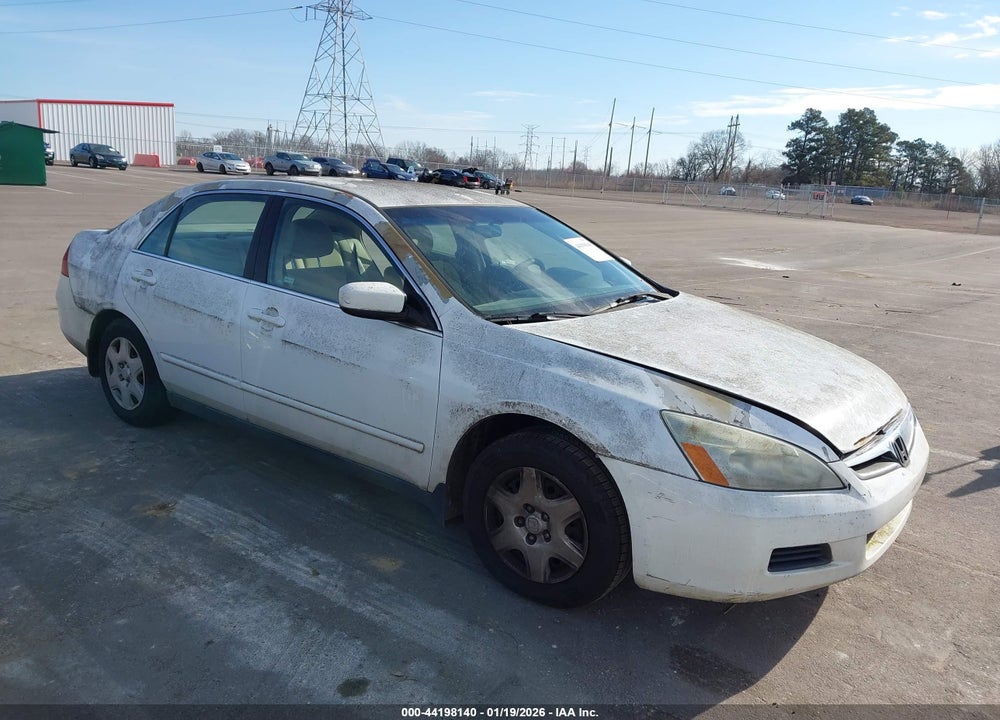 2007 HONDA ACCORD 2.4 LX VIN: 3HGCM56497G705556