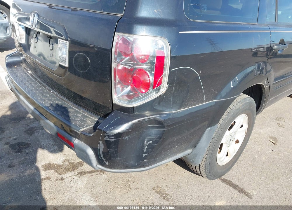 2006 HONDA PILOT LX VIN: 5FNYF28136B046541