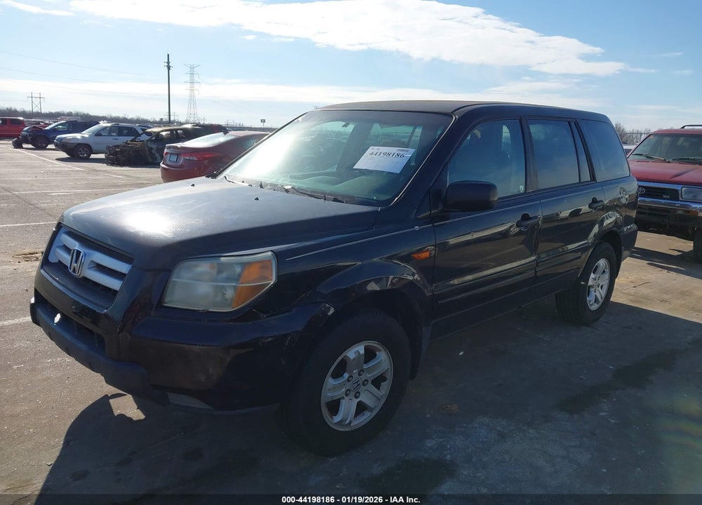 2006 HONDA PILOT LX VIN: 5FNYF28136B046541
