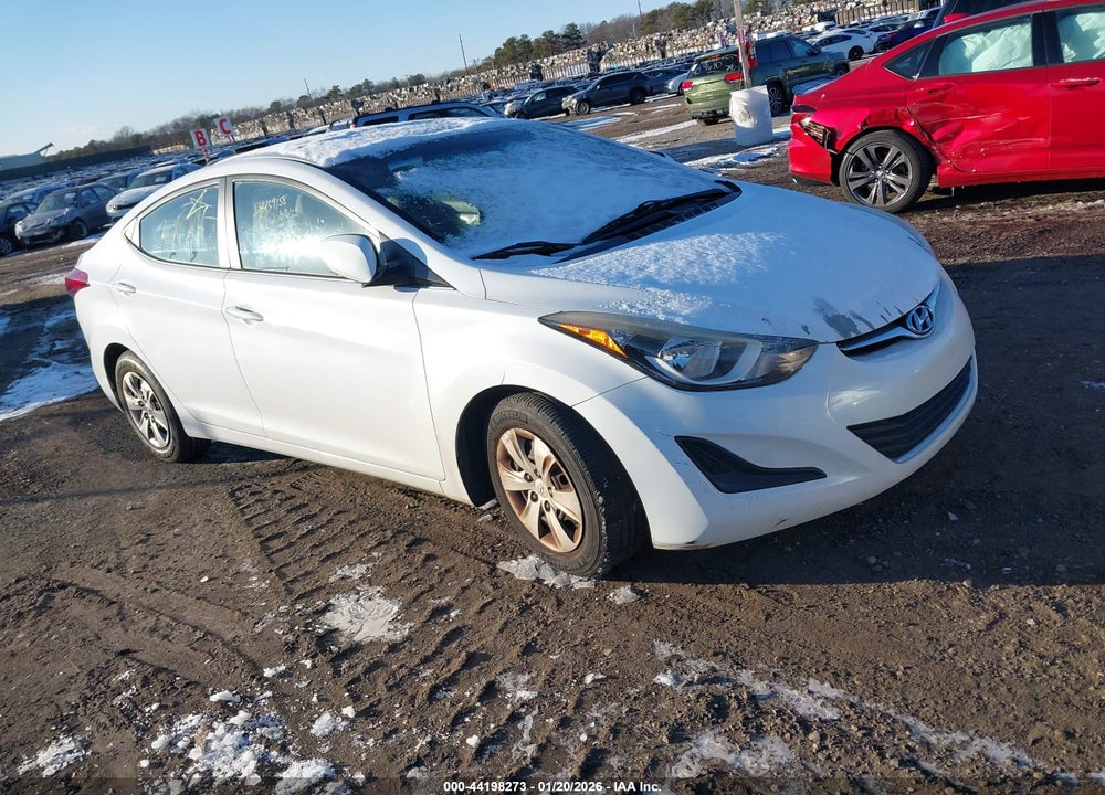 2016 HYUNDAI ELANTRA SE VIN: 5NPDH4AE2GH756731