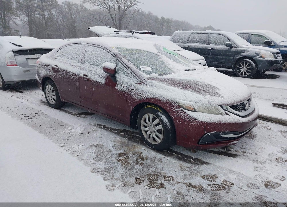 2014 HONDA CIVIC LX VIN: 19XFB2F57EE222973