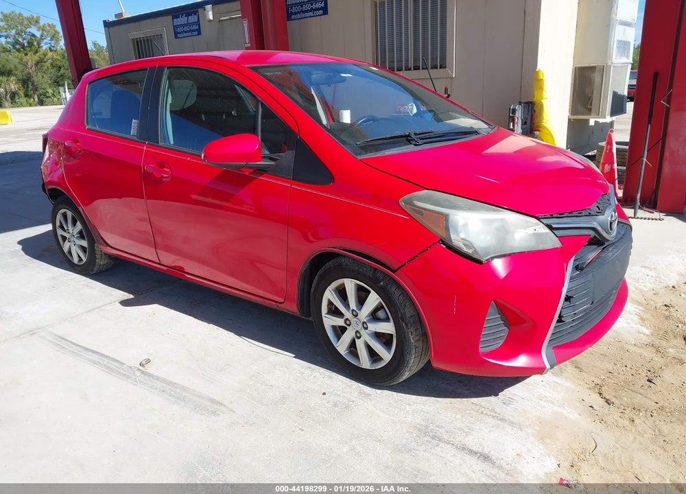 2015 TOYOTA YARIS LE VIN: VNKKTUD31FA022742