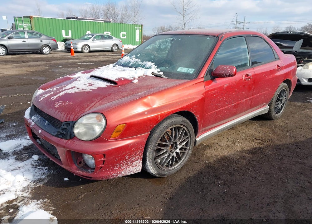 2002 SUBARU IMPREZA WRX VIN: JF1GD296X2H518035