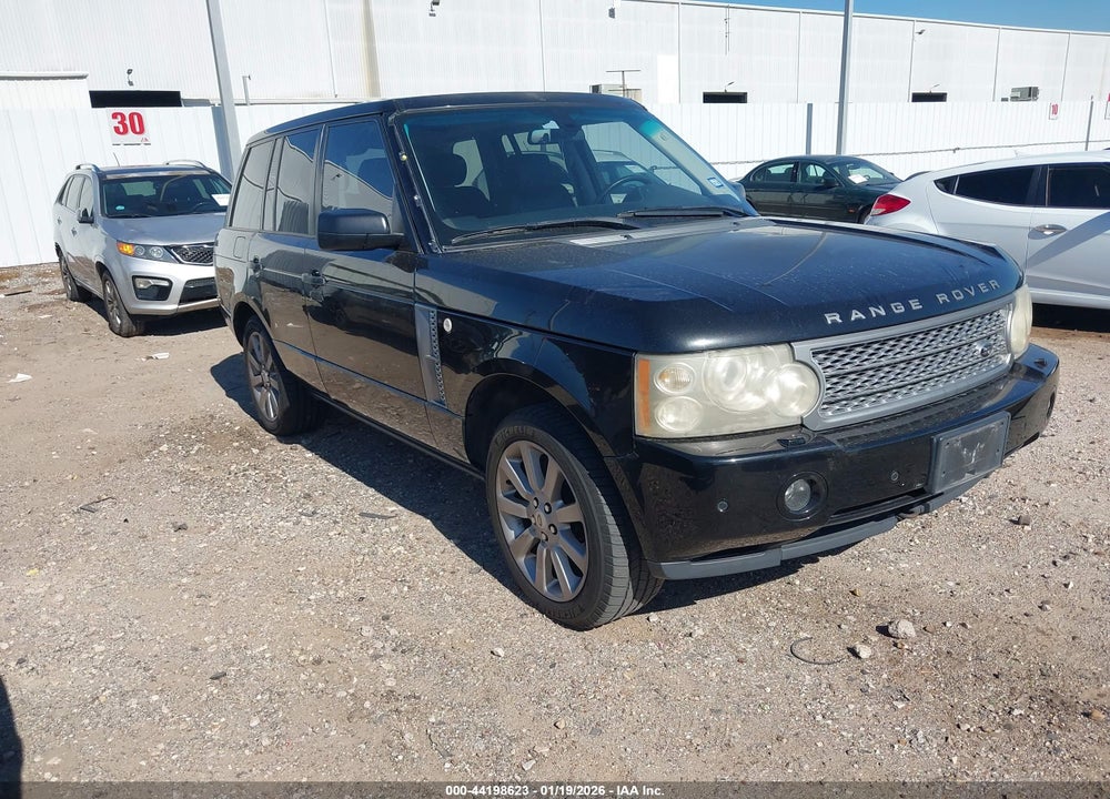 2008 LAND ROVER RANGE ROVER SUPERCHARGED VIN: SALMF13438A295033