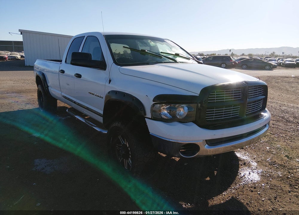 2003 DODGE RAM 2500 SLT/LARAMIE/ST VIN: 3D7KU28D13G743353