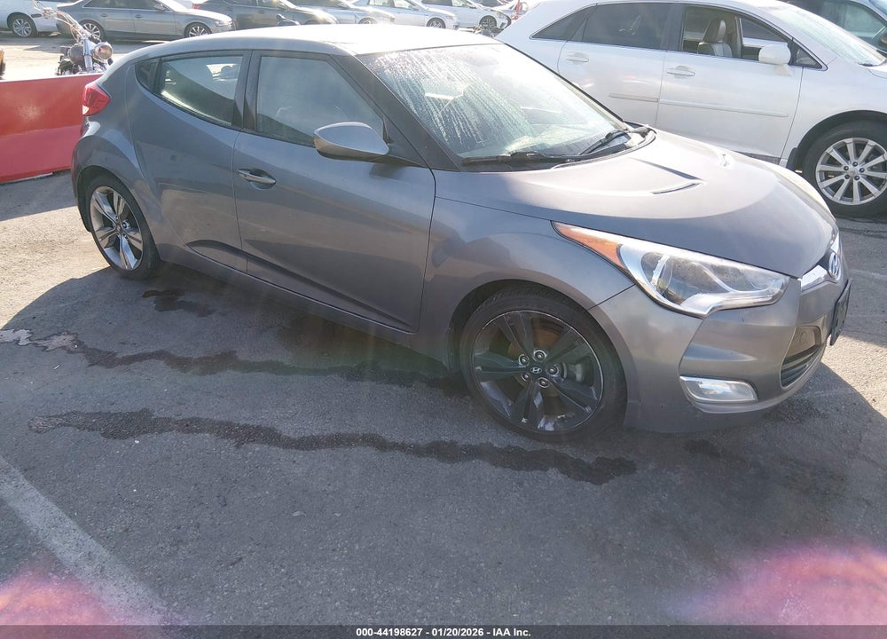 2013 HYUNDAI VELOSTER BASE W/BLACK VIN: KMHTC6ADXDU108631