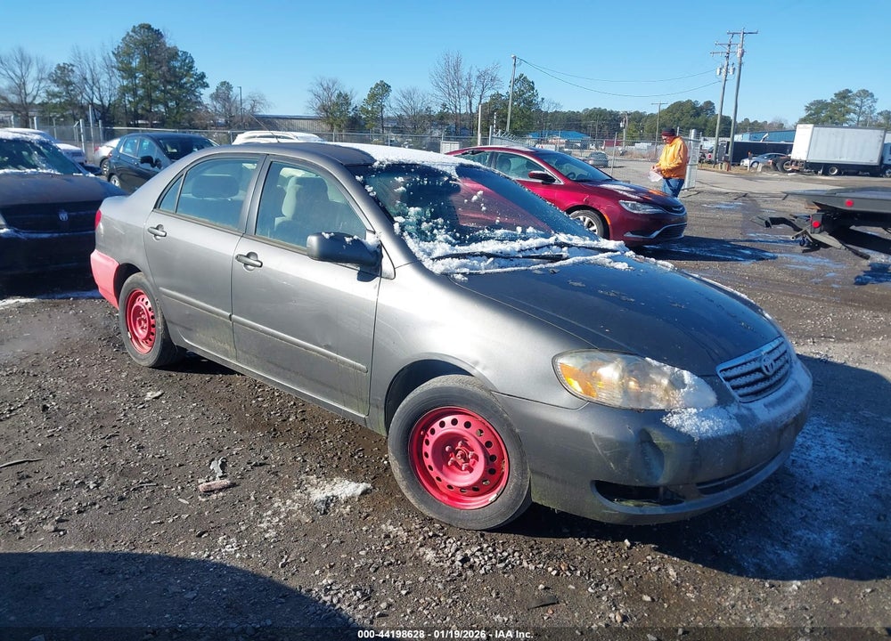 2008 TOYOTA COROLLA LE VIN: 2T1BR32E68C864822