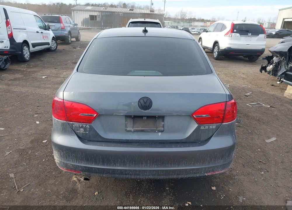 2011 VOLKSWAGEN JETTA 2.5L SE VIN: 3VWDX7AJ9BM306480