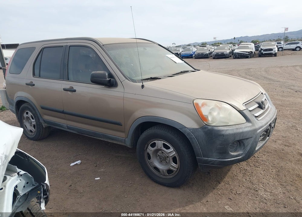 2006 HONDA CR-V LX VIN: JHLRD68516C010755