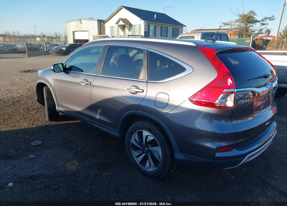 2016 HONDA CR-V TOURING VIN: 5J6RM4H91GL009637