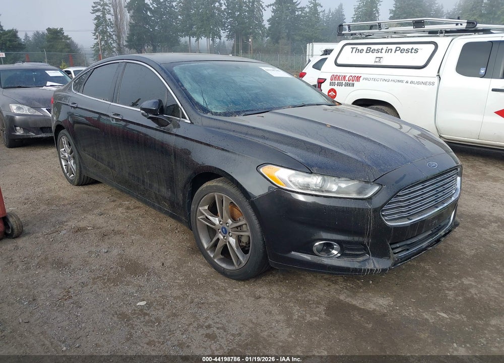 2013 FORD FUSION TITANIUM VIN: 3FA6P0K95DR137772
