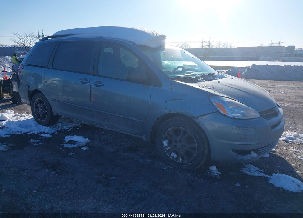 2005 TOYOTA SIENNA LE VIN: 5TDBA23C75S045478
