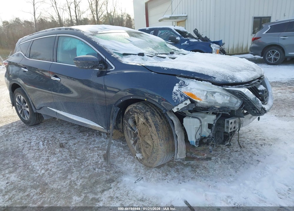 2017 NISSAN MURANO SV VIN: 5N1AZ2MH1HN192318