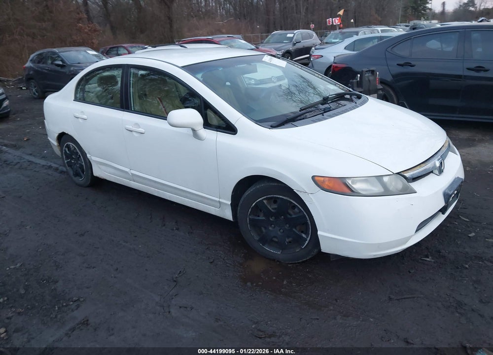 2008 HONDA CIVIC LX VIN: 2HGFA16508H344193