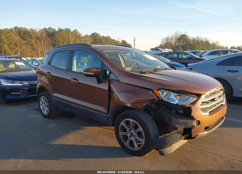 2019 FORD ECOSPORT SE VIN: MAJ6S3GL0KC270195
