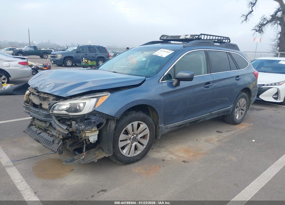 2017 SUBARU OUTBACK 2.5I PREMIUM VIN: 4S4BSACC2H3422890