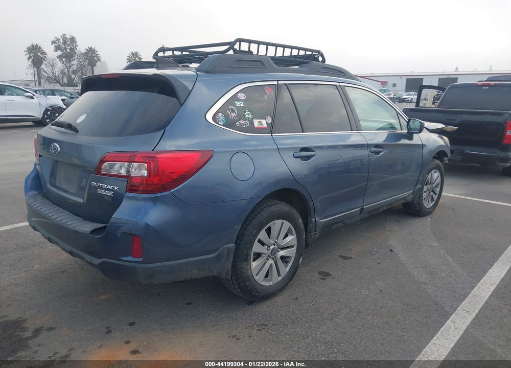 2017 SUBARU OUTBACK 2.5I PREMIUM VIN: 4S4BSACC2H3422890