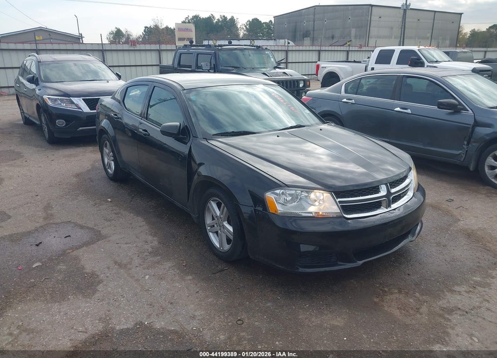 2012 DODGE AVENGER SE V6 VIN: 1C3CDZAG1CN315841